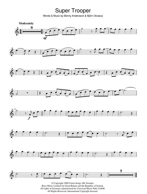 Super Trouper - ABBA (Violin Solo)