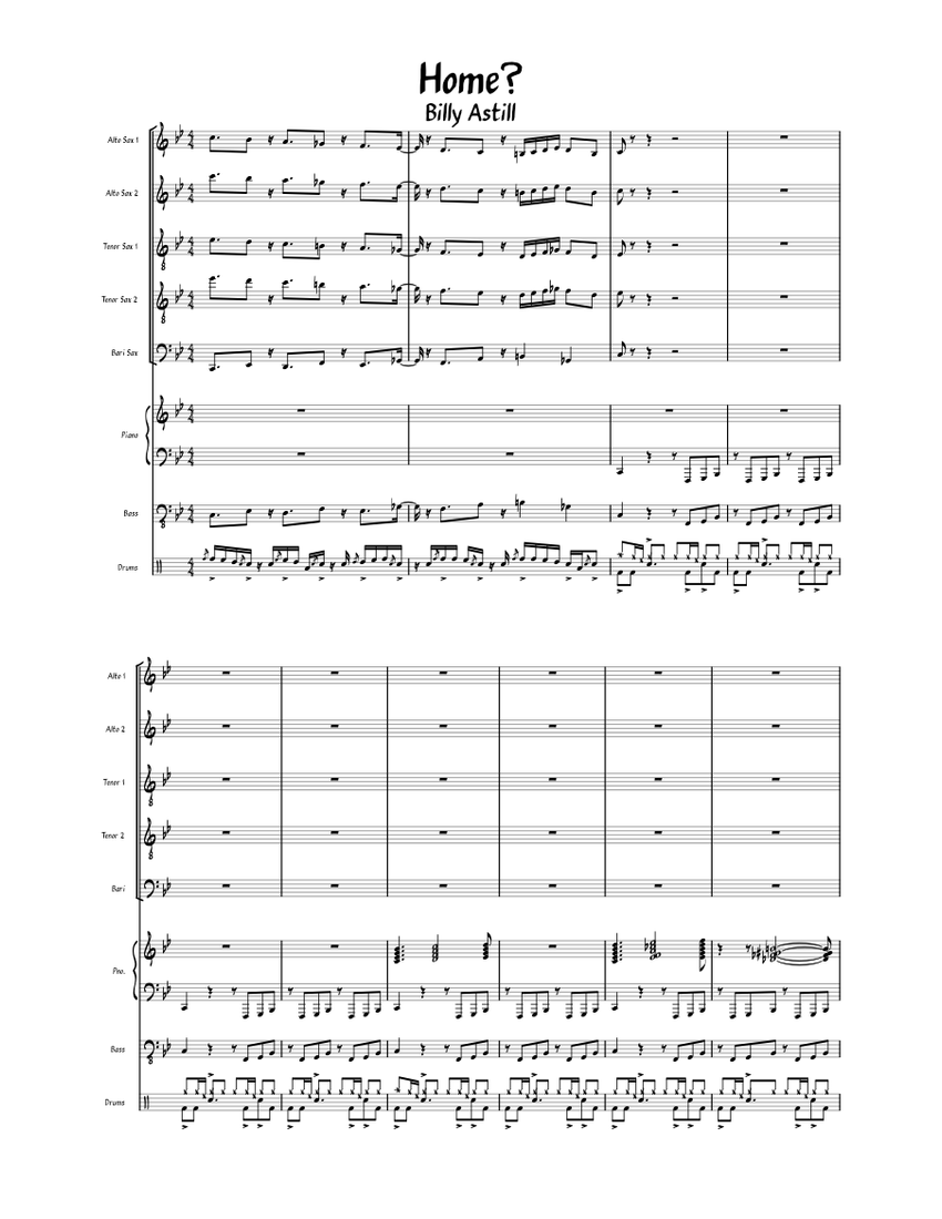 Home? piano tutorial