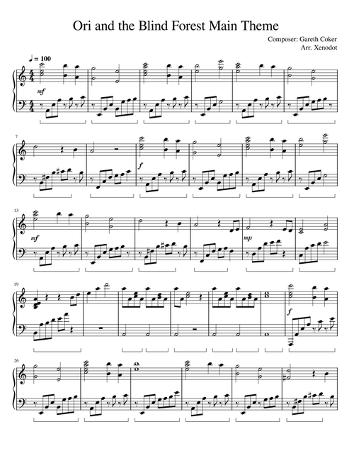Ori and the Blind Forest Main Theme