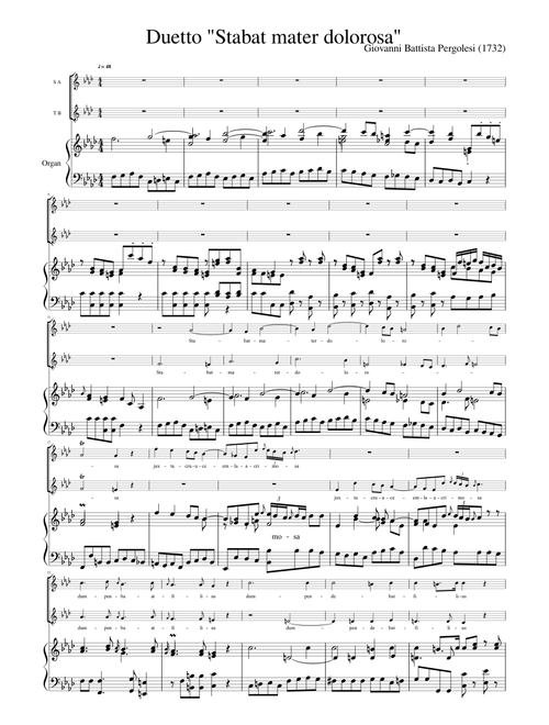 Stabat Mater Pergolesi