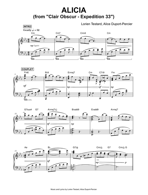 E33 sheet music by dexterse | Play, print, and download in PDF or