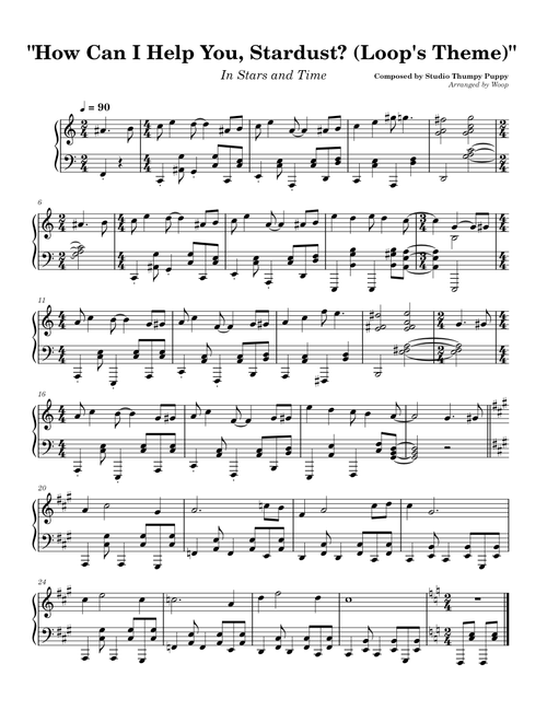 How Can I Help You, Stardust? (Loop's Theme) – In Stars and Time
