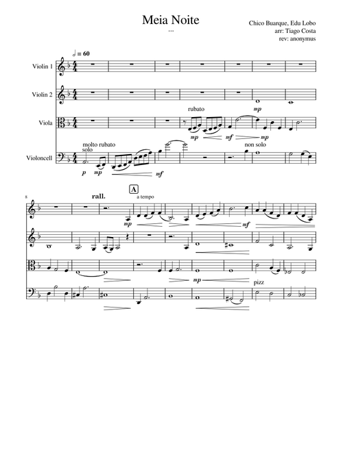 Meia Noite - Chico Buarque