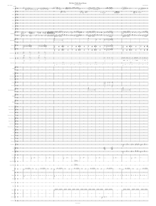 We Don't Talk About Bruno – Lin-Manuel Miranda - Full Instrument