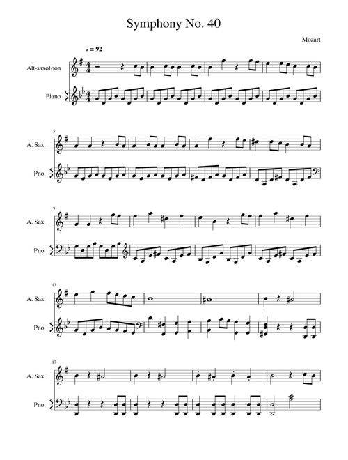 Symphony No 40