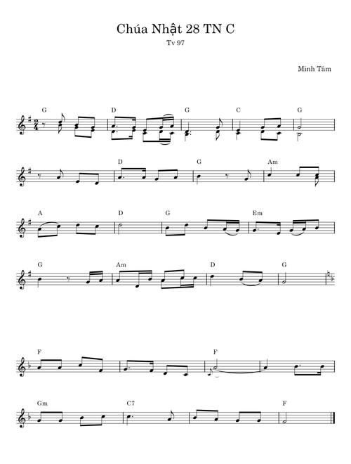 Chúa nhật - Khánh Linh / Vũ Minh Tâm