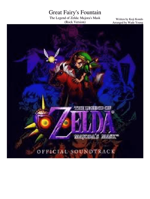 Great Fairy's Fountain - Majora's Mask (Rock Version)