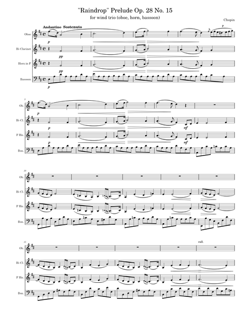 Raindrop Prelude – Frédéric Chopin