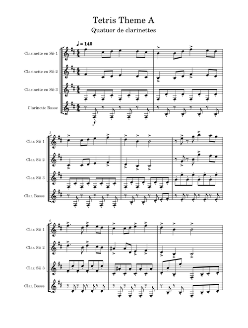 Tetris Theme A