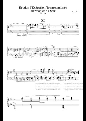 Transcendental Étude No. 10 "Appassionata" Sheet Music For Piano (Solo