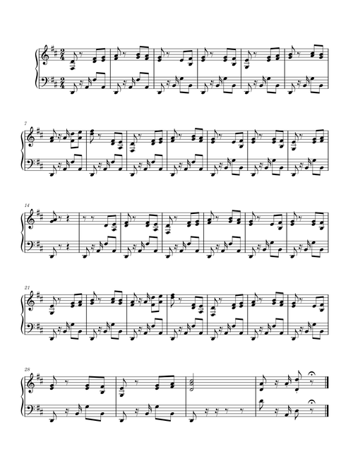 Habanera – Unknown author