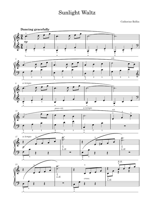 Sunlight Waltz – Catherine Rollin