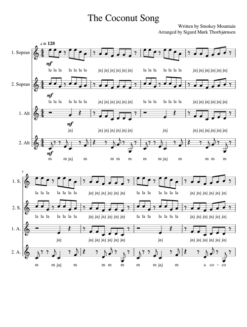 The Coconut Song