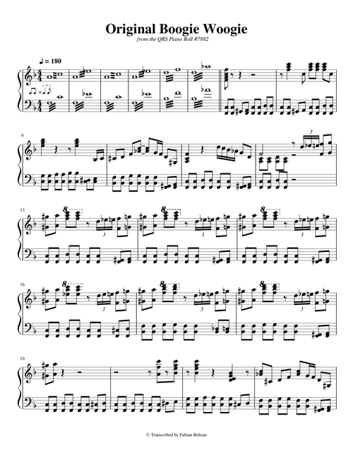 Original Boogie Woogie