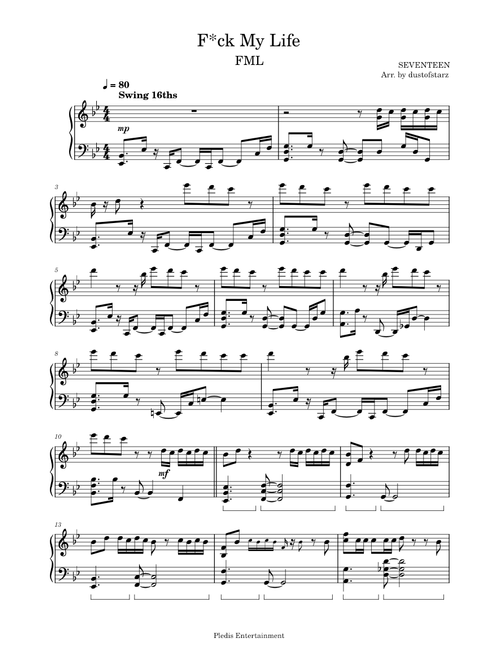 【SEVENTEEN】THE PIANO SCORE⚠️専用⚠️ セブンティーン (Seventeen) – YOASOBI Sheet Music for Piano