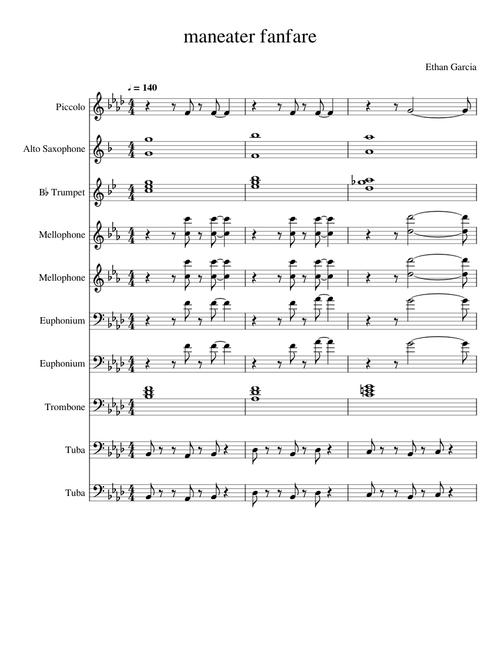 maneater fanfare 2.0