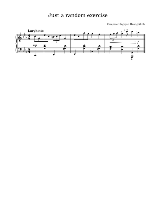 Untitled score