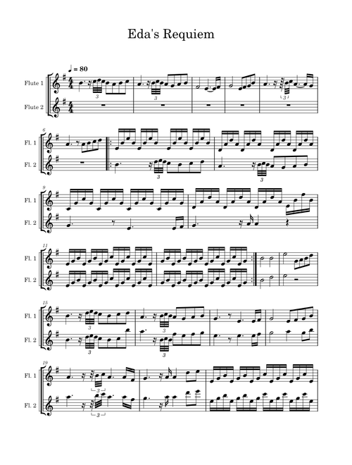 Eda's Requiem  – Brad Breeck Eda's Requiem
