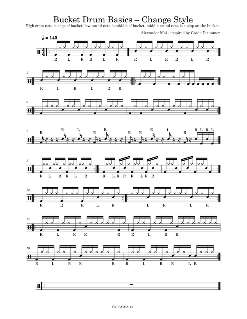 Bucket drumming for beginners cheap