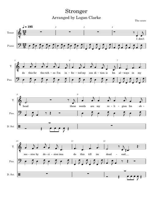 Stronger – The Score