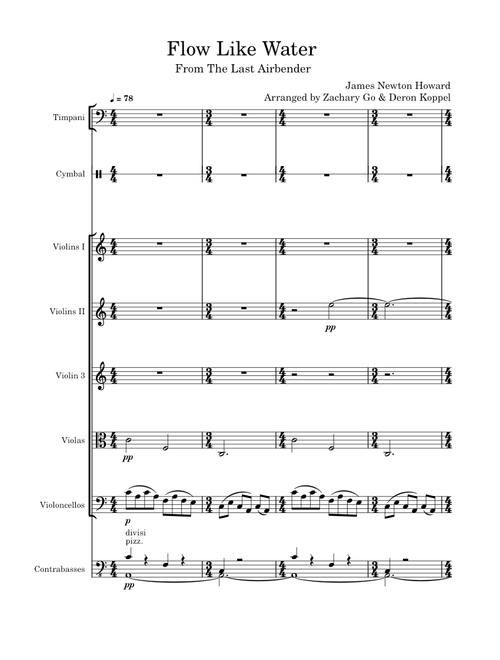 Flow Like Water – James Newton Howard