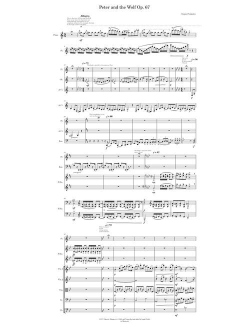 Peter and the Wolf Op.67