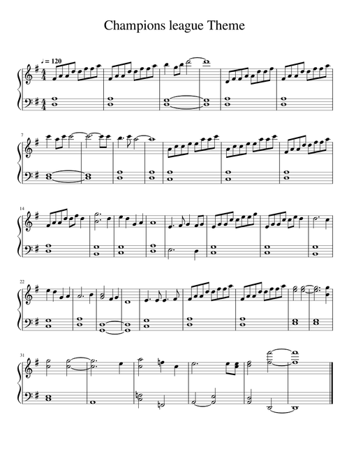 Champions League Theme