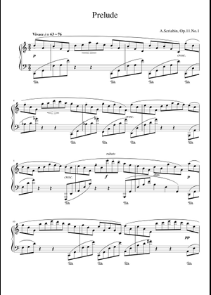 Play Official version of 24 Preludes, Op.11 Sheet Music by