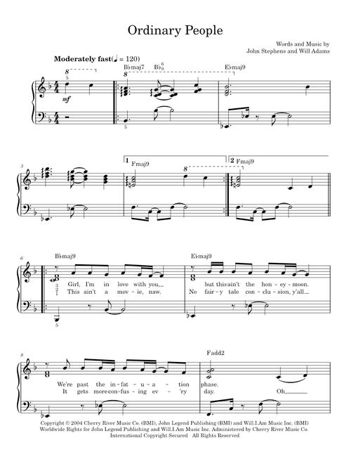 Ordinary people - John Legend