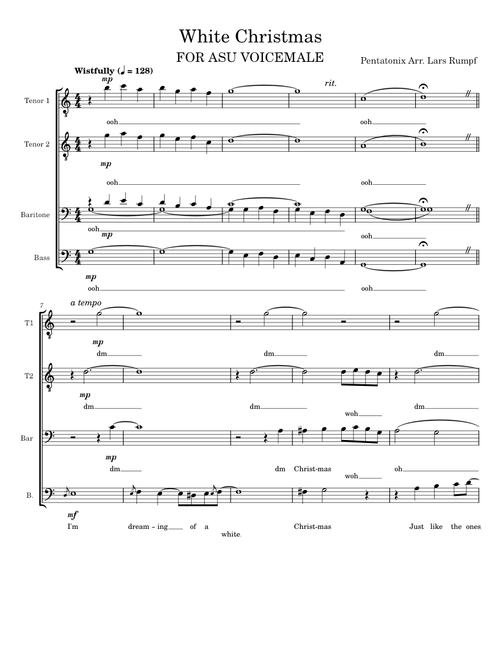 White christmas – Bing Crosby