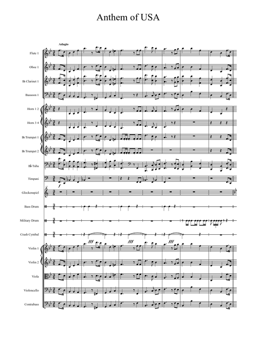 National Anthem of the USA (The Star Spangled Banner)