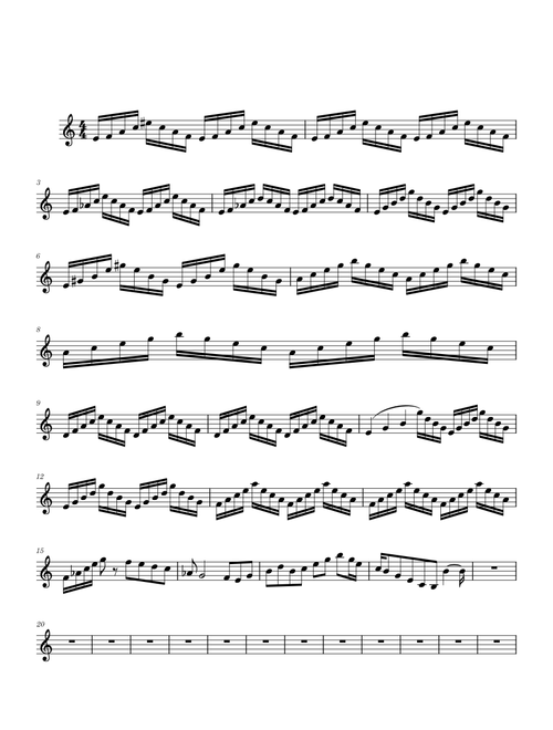 Echo Sax No.7 – Caleb Arredondo