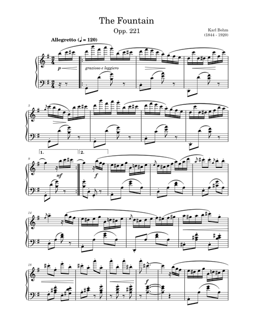 The Fountain – Carl Bohm .