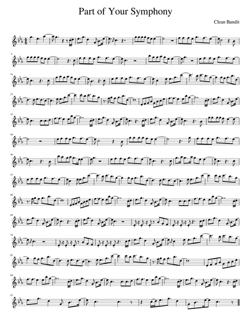 Symphony (Arr. Julia Mills) - Clean Bandit feat. Zara Larsson (Violin Solo)