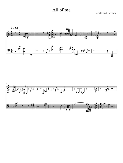 All of Me - Gerald Tyrwhitt