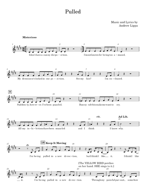Pulled (from The Addams Family Musical) - Andrew Lippa