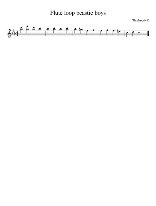 Flute loop beastie boys