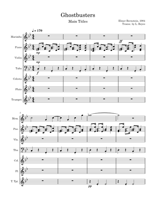 Main Title Theme (ghostbusters) – Elmer Bernstein