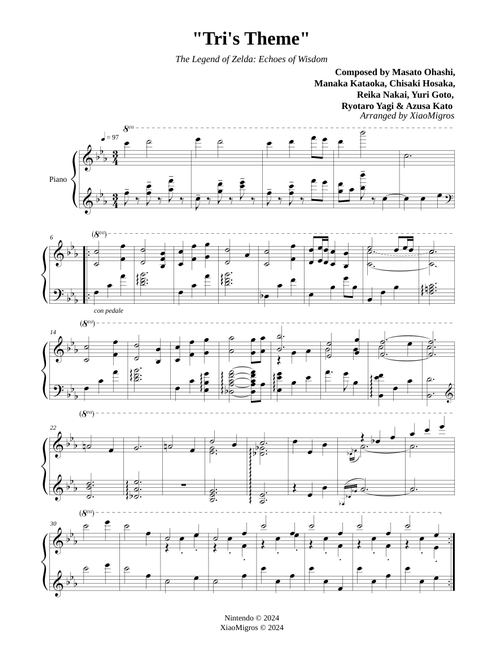 Tri's Theme - The Legend of Zelda Echoes of Wisdom