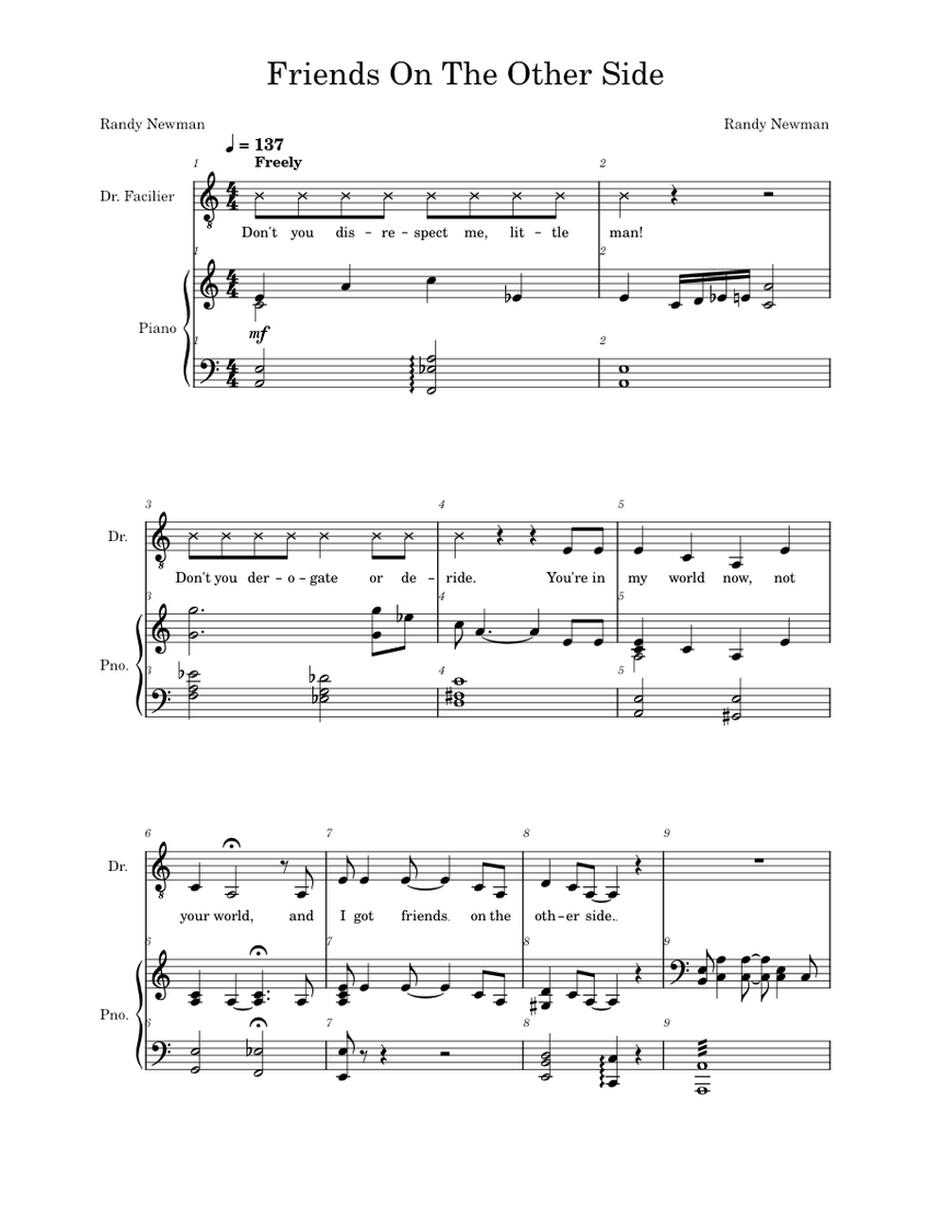 Friends On The Other Side Chords – KLPCP