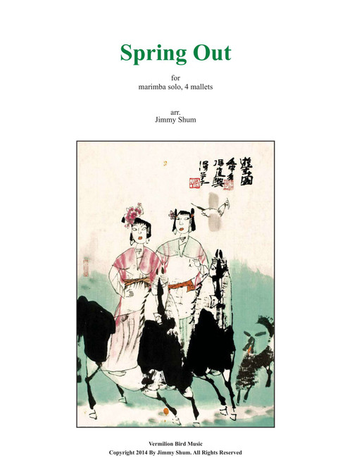 Spring Out (Chinese Folk Song) (Arr. Jim Shum) (Marimba Solo)