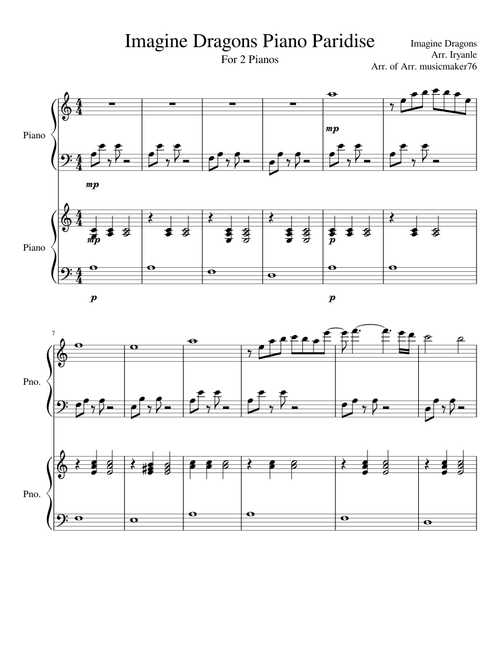 Imagine Dragons Mashup 2.0 (Unofficial)