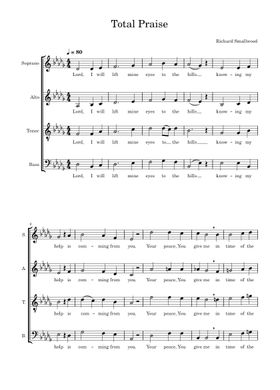 Free Richard Smallwood sheet music | Download PDF or print on