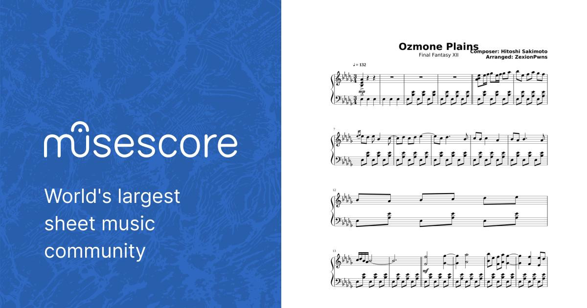 Final fantasy 12 Sheet music for Piano (Solo) | Musescore.com Final fantasy 12 Sheet music for Piano (Solo) | Musescore.com