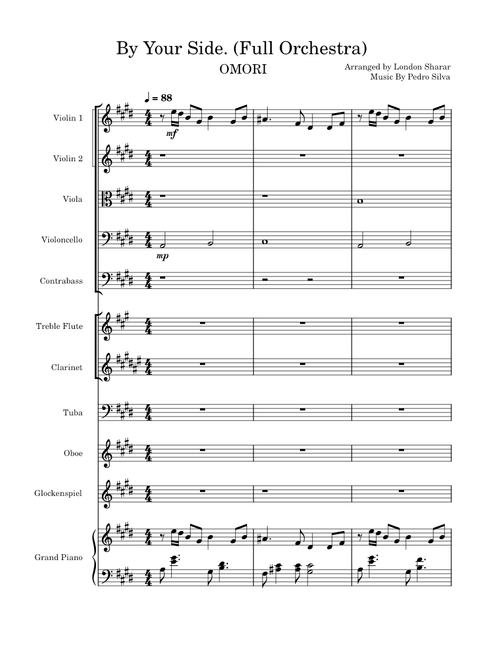 By Your Side. – Pedro Silva By Your Side. (Full Orchestra0 Arranged by London Sharar