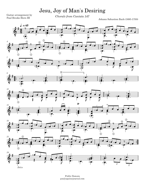 Jesu, Joy of Man's Desiring - Johann Sebastian Bach