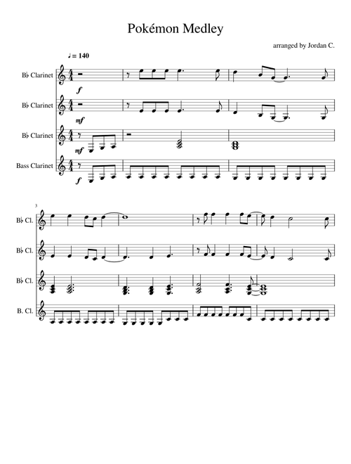 Pokemon Theme (clarinet)