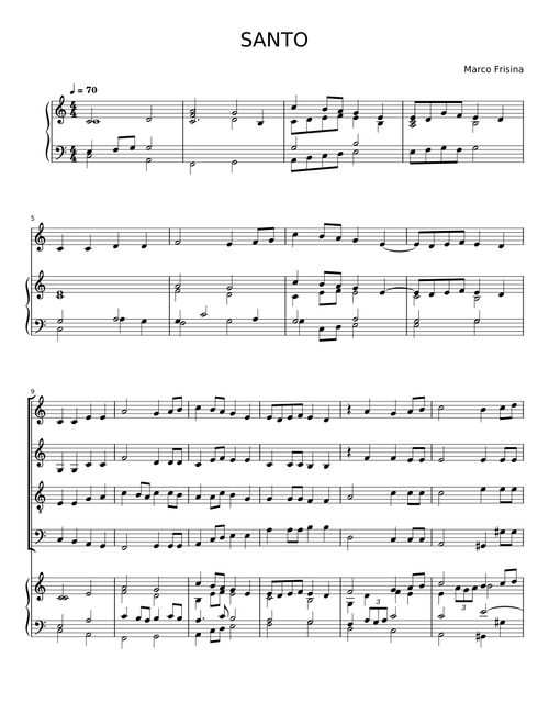 Santo - Marco Frisina