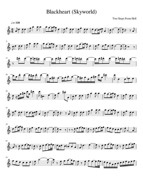 Blackheart Skyworld flute