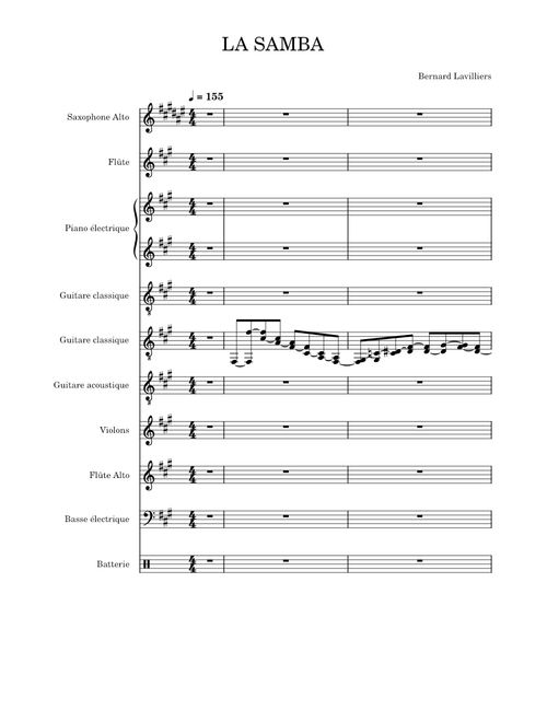 La Samba – Bernard Lavilliers